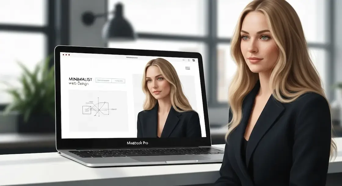 Minimalist web design in 2025