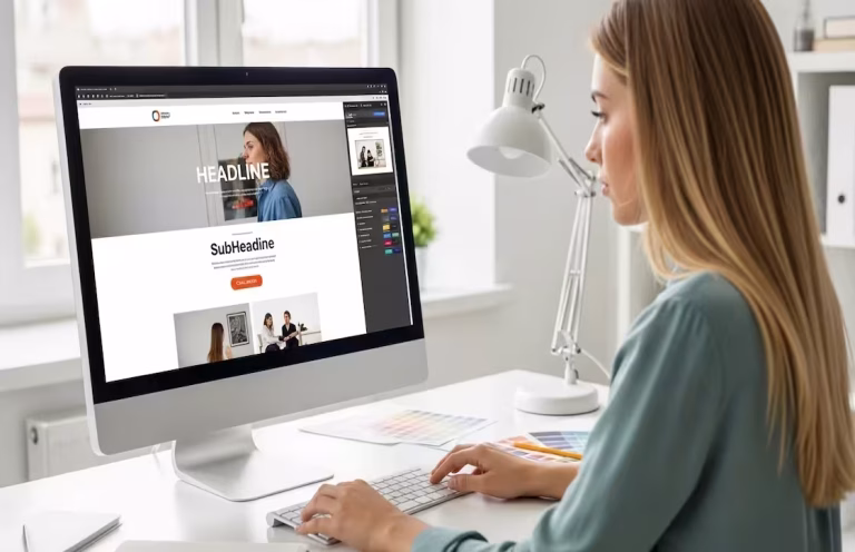 above the fold website design